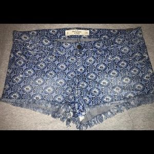 Abercrombie and Fitch Mid Rise Shorts